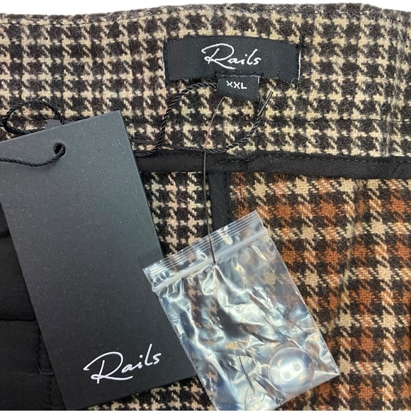 Rails Prim Pattern Block Mini skirt Mixed Patterns - Picture 8 of 12